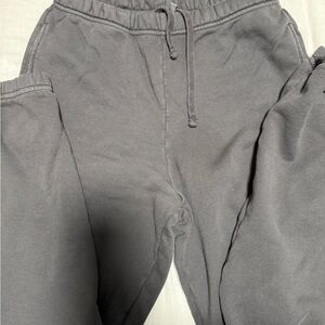 SKIMS Charcoal Joggers and Hoodie Set for Women